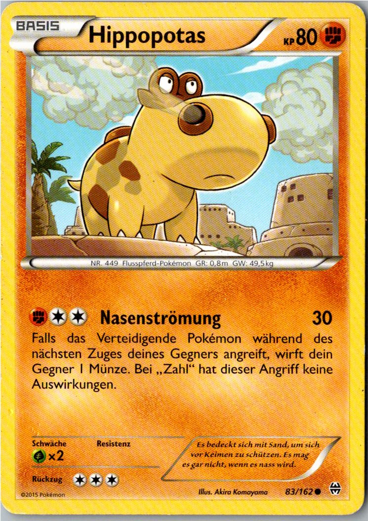 Hippopotas 83/162 TURBOstart – Vorderseite