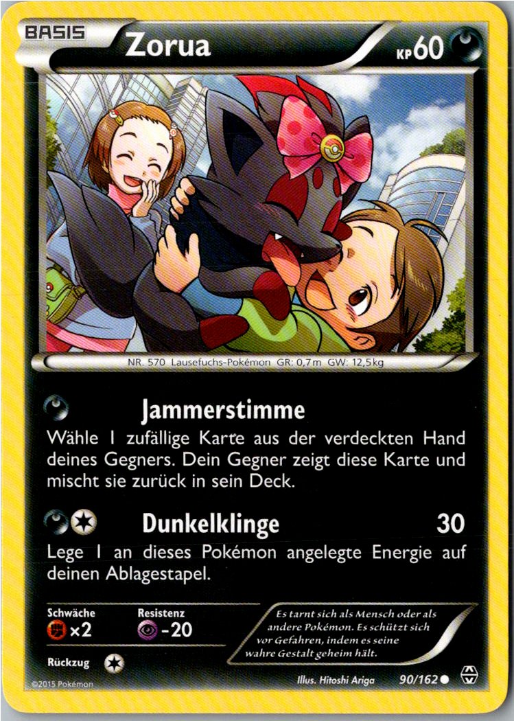 Zorua 90/162 TURBOstart – Vorderseite