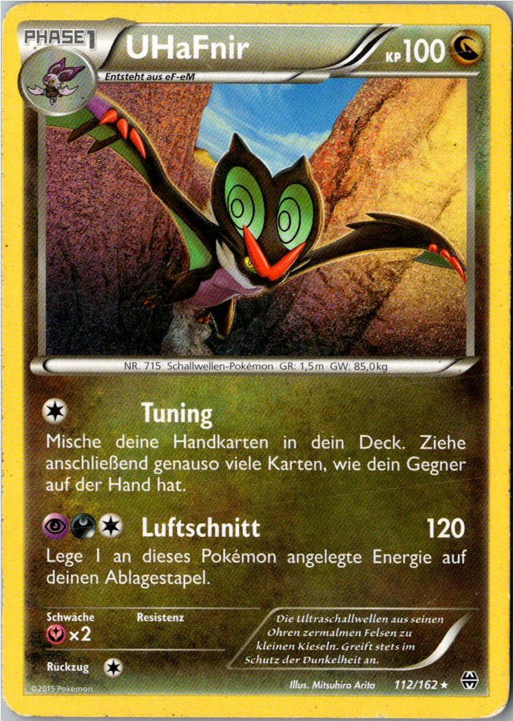 UHaFnir 112/162 TURBOstart – Vorderseite