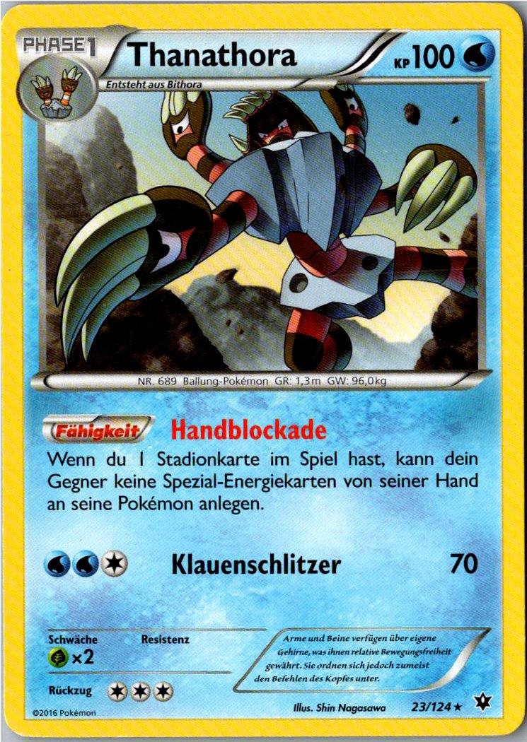 Thanathora 23/124 Schicksalsschmiede – Vorderseite