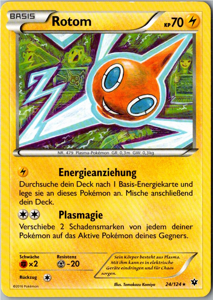 Rotom 24/124 Schicksalsschmiede – Vorderseite