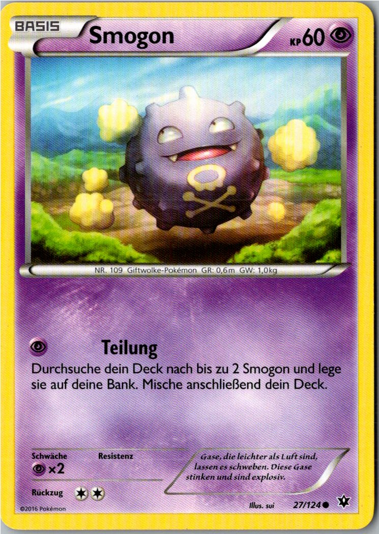 Smogon 27/124 Schicksalsschmiede – Vorderseite