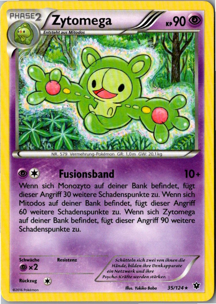 Zytomega 35/124 Schicksalsschmiede – Vorderseite