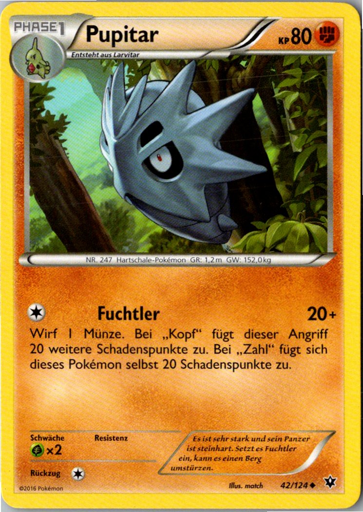 Pupitar 42/124 Schicksalsschmiede – Vorderseite
