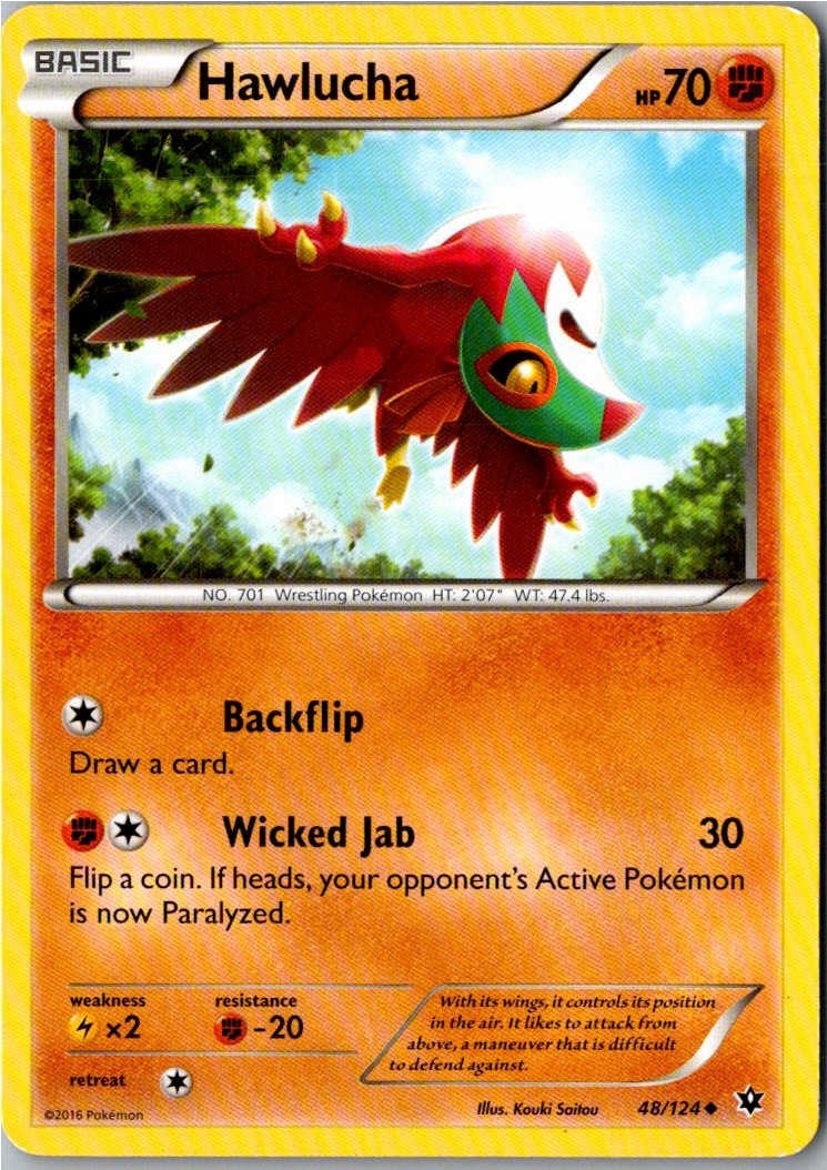 Hawlucha Resladero 48/124 Schicksalsschmiede – Vorderseite