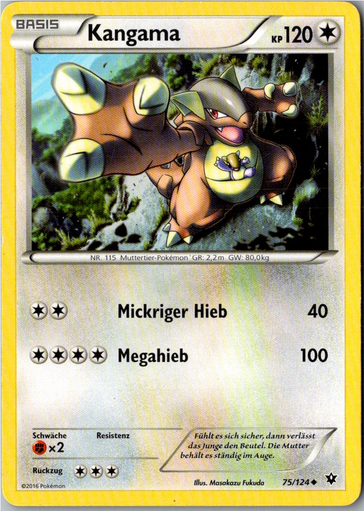 Kangama 75/124 Schicksalsschmiede – Vorderseite