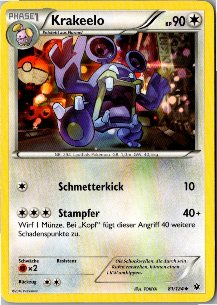 Krakeelo 81/124 Schicksalsschmiede – Vorderseite