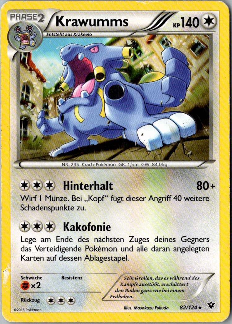 Krawumms 82/124 Schicksalsschmiede – Vorderseite
