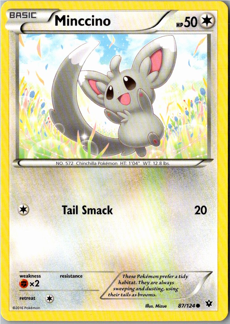 Minccino Picochilla 87/124 Schicksalsschmiede – Vorderseite