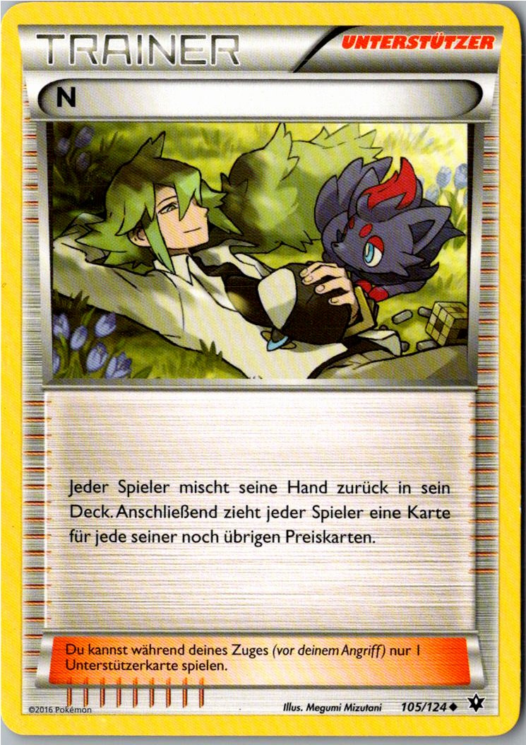 N 105/124 Schicksalsschmiede – Vorderseite