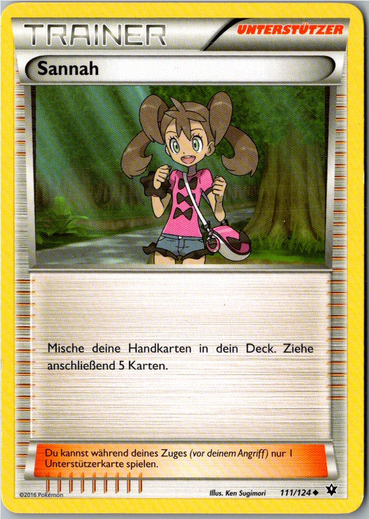 Sannah 111/124 Schicksalsschmiede – Vorderseite