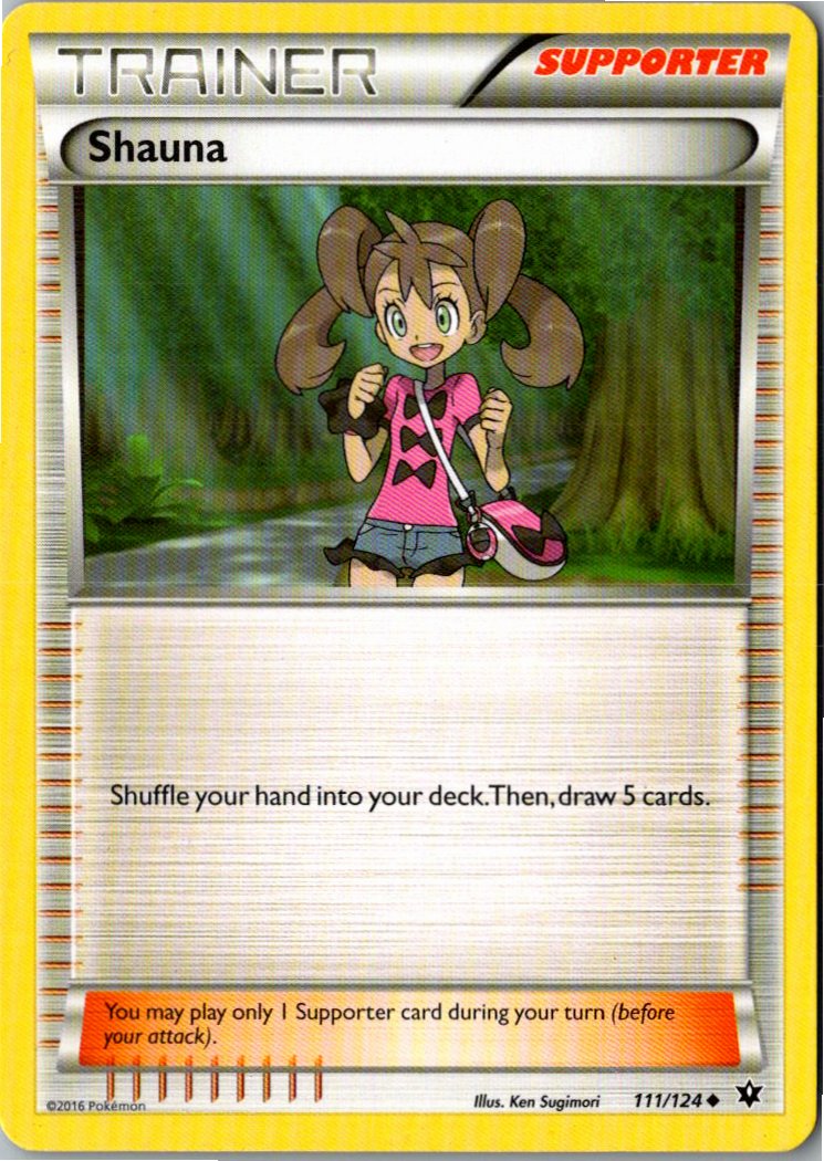 Shauna Sannah 111/124 Schicksalsschmiede – Vorderseite