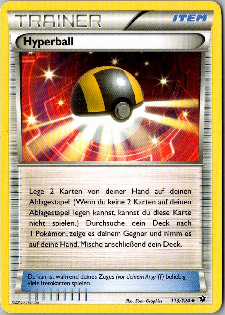 Hyperball 113/124 Schicksalsschmiede – Vorderseite