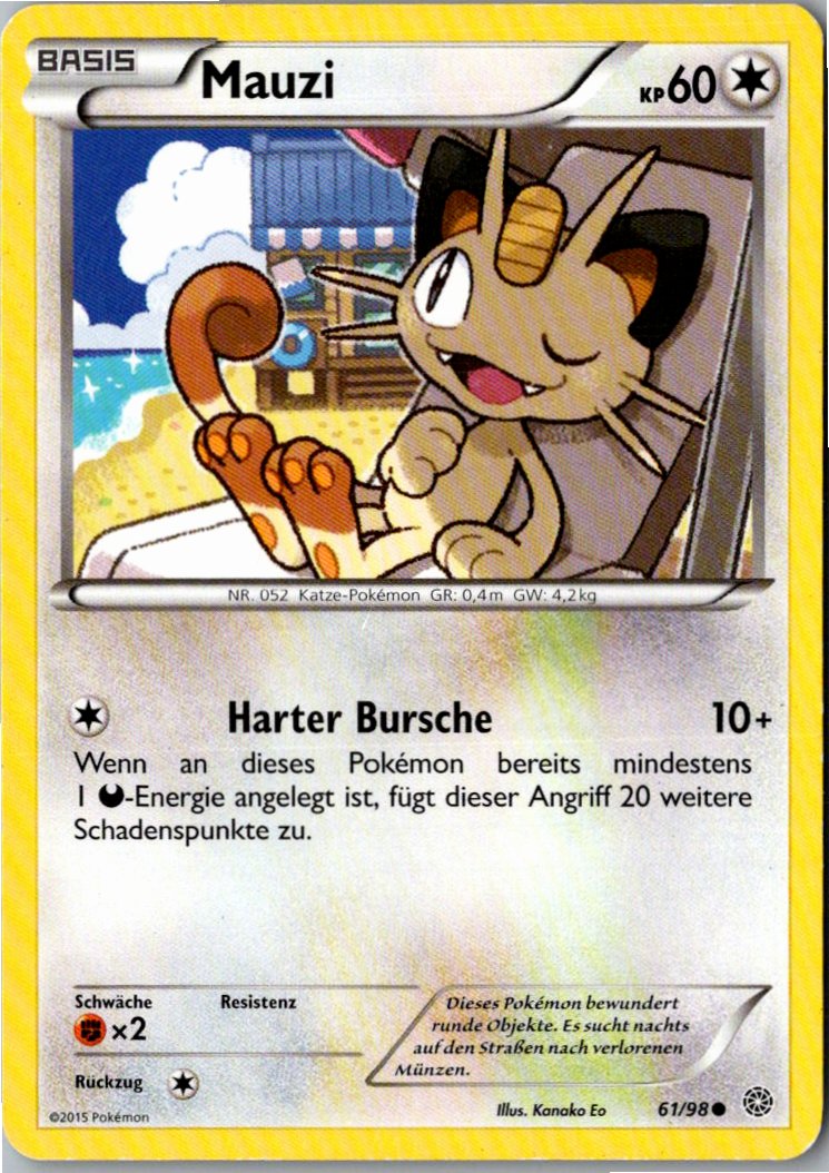 Mauzi 61/98 Ewiger Anfang – Vorderseite
