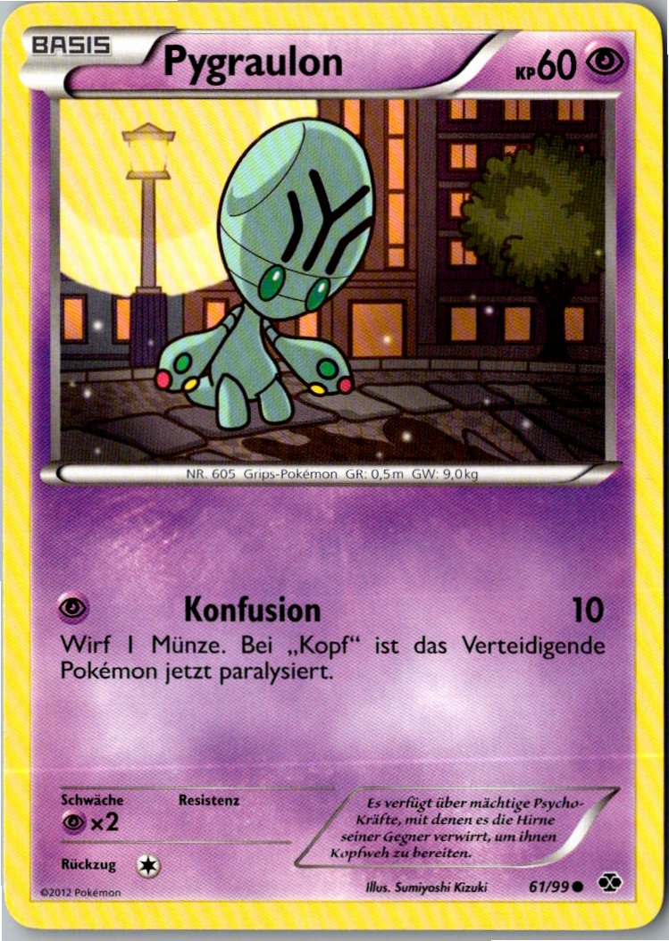 Pygraulon 61/99 Kommende Schicksale – Vorderseite