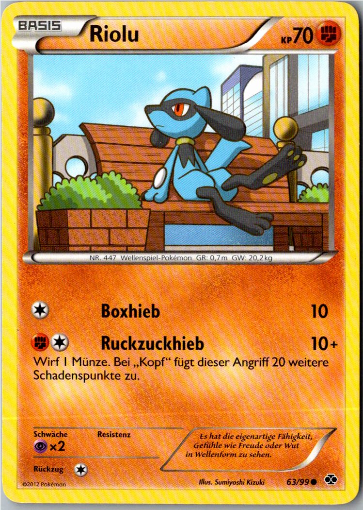 Riolu 63/99 Kommende Schicksale – Vorderseite