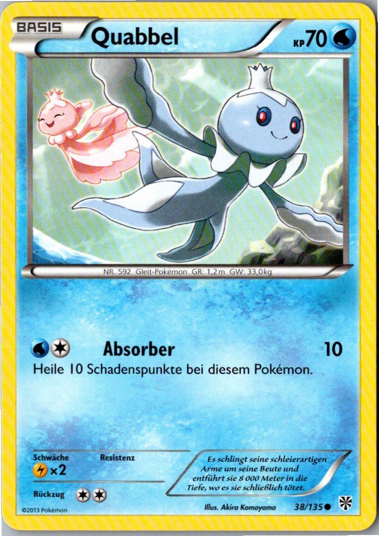 Quabbel 38/135 Plasma-Sturm – Vorderseite
