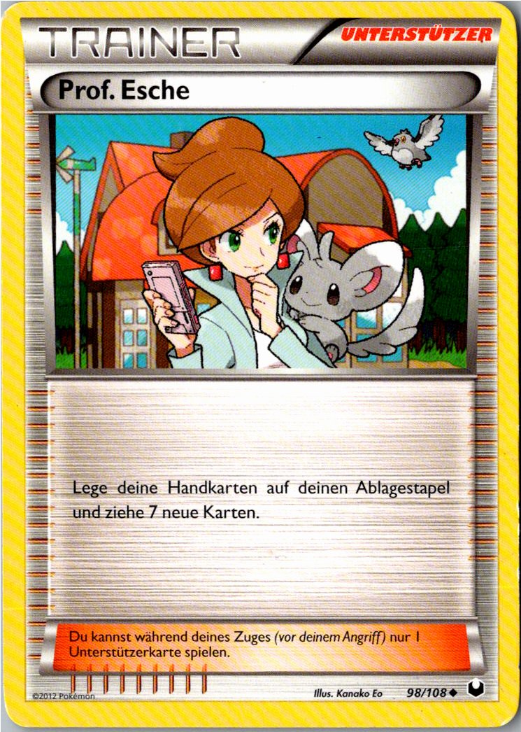 Prof. Esche 98/108 Erforscher der Finsternis – Vorderseite