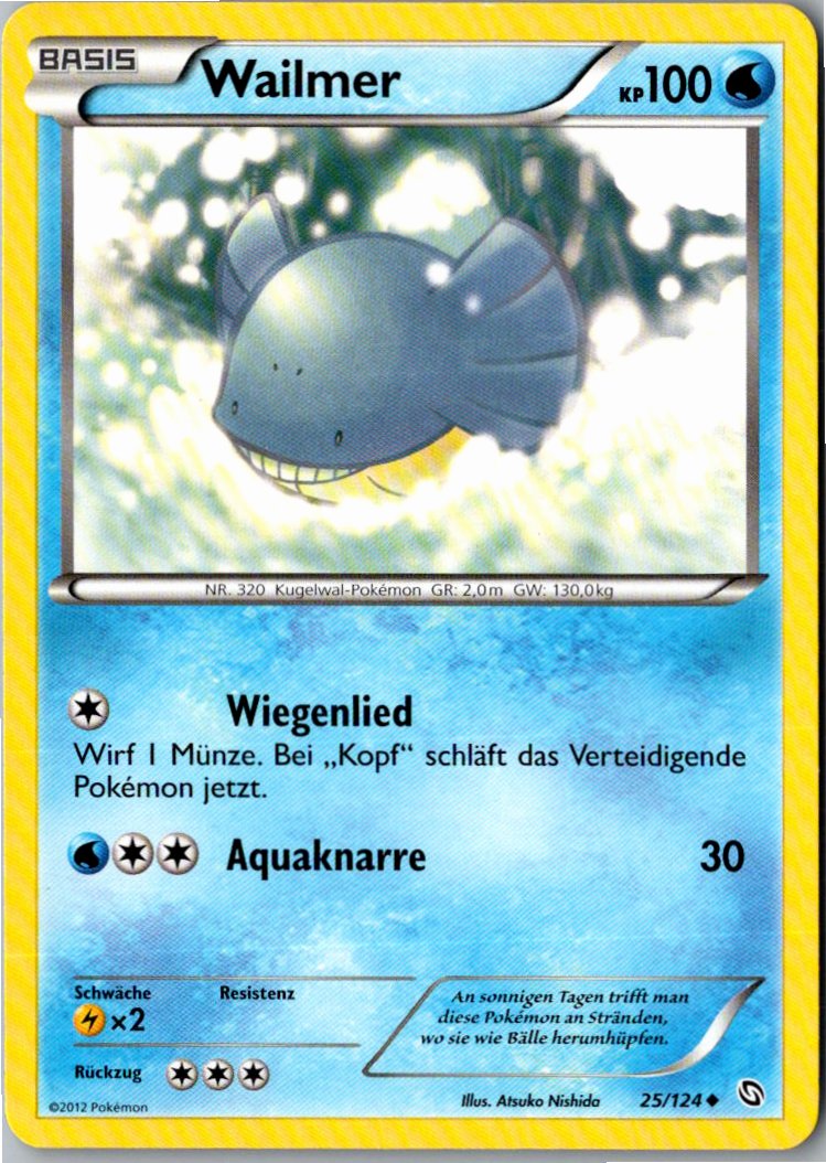 Wailmer 25/124 Hoheit der Drachen – Vorderseite