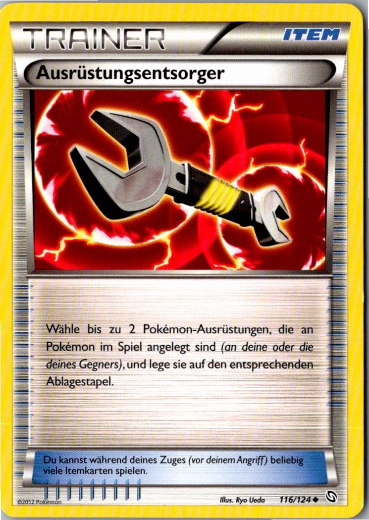 Ausrüstungsentsorger 116/124 Hoheit der Drachen – Vorderseite