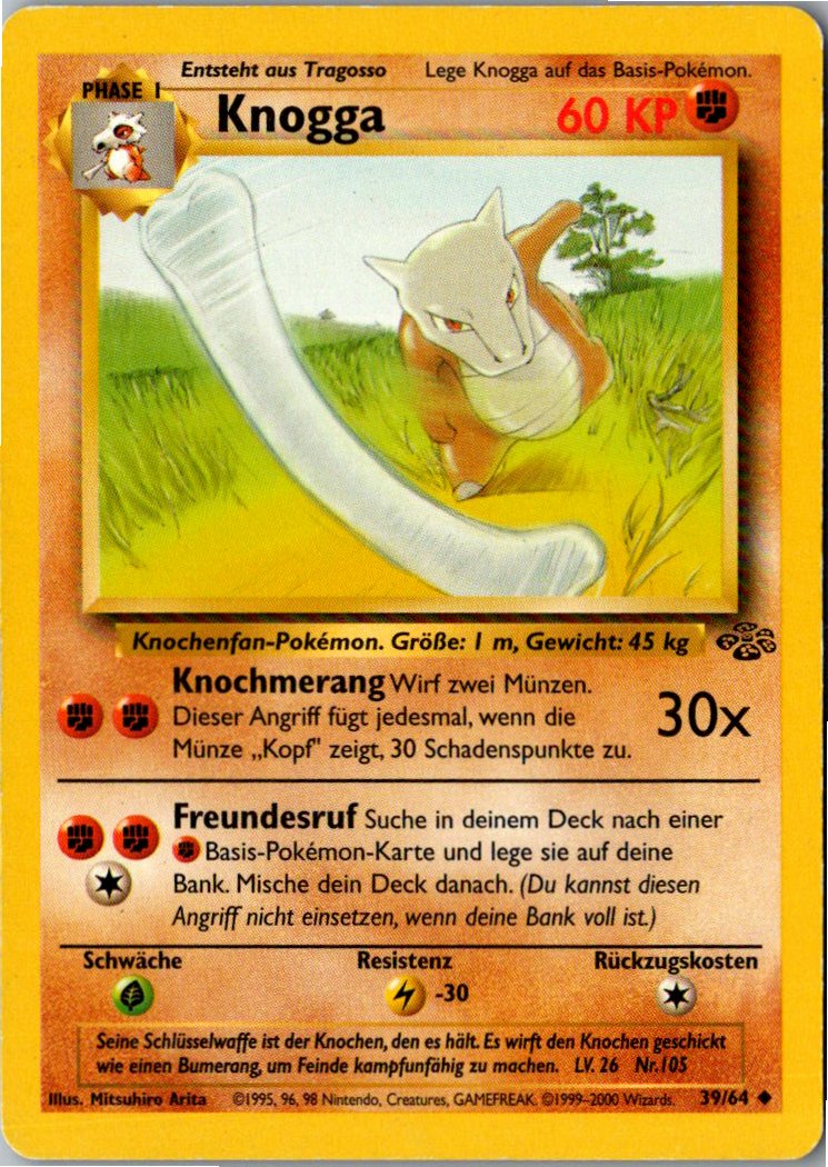 Knogga 39/64 Dschungel – Vorderseite
