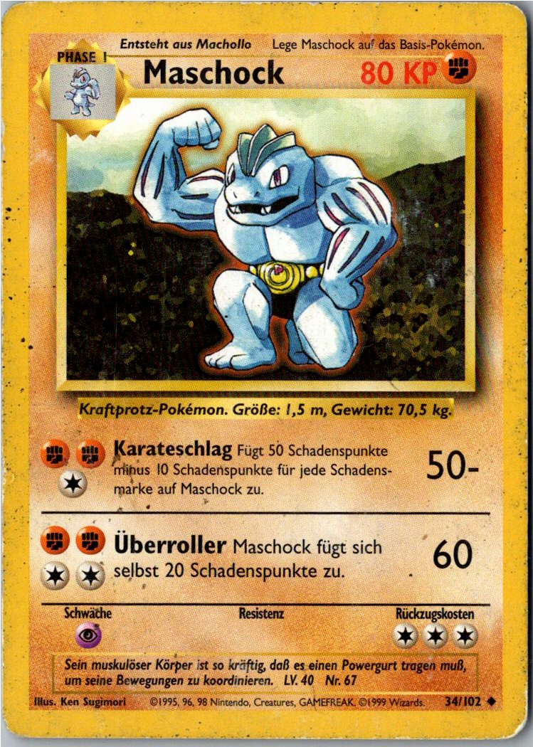 Maschock 34/102 Grundset – Vorderseite