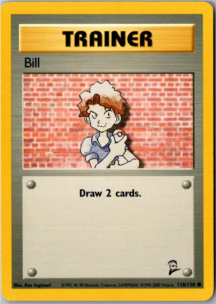 Bill 118/130 Base Set 2 – Vorderseite