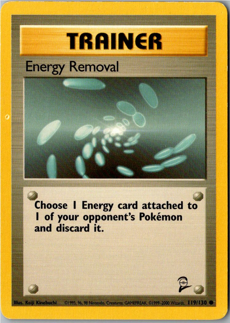 Energy Removal 119/130 Base Set 2 – Vorderseite