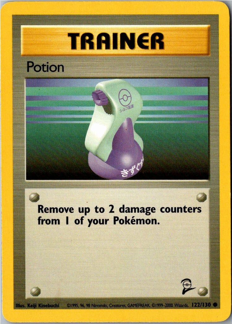Potion 122/130 Base Set 2 – Vorderseite