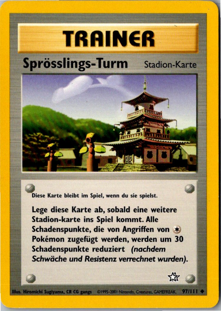 Sprösslings-Turm 97/111 Neo Genesis – Vorderseite