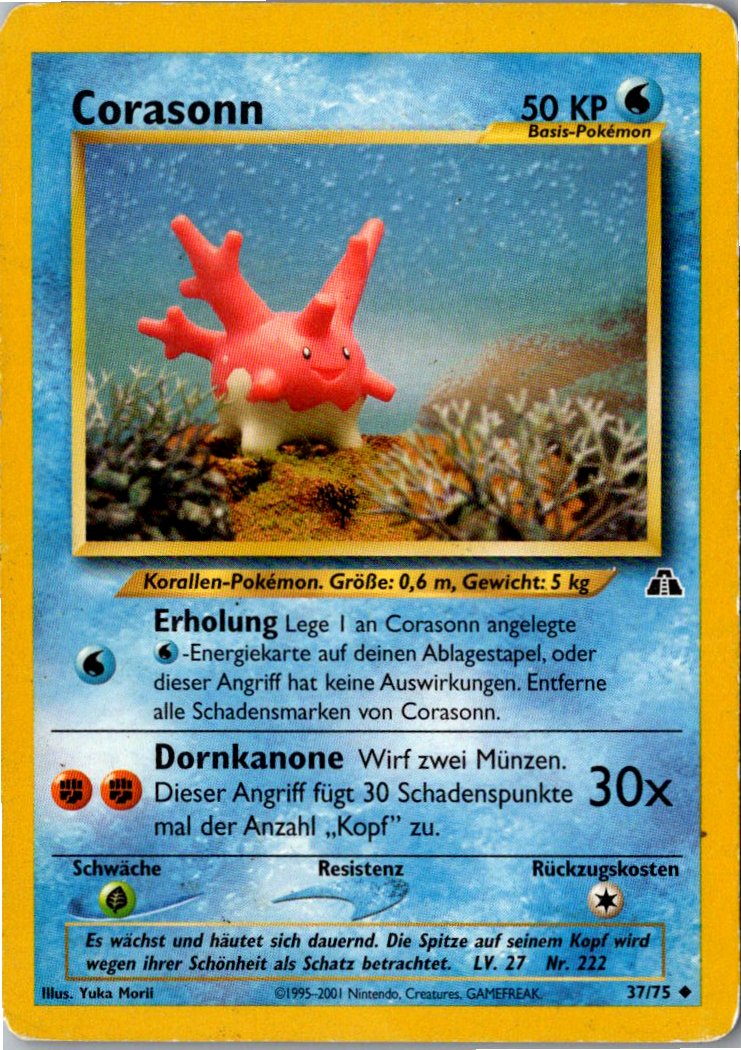 Corasonn 37/75 Neo Entdeckung – Vorderseite
