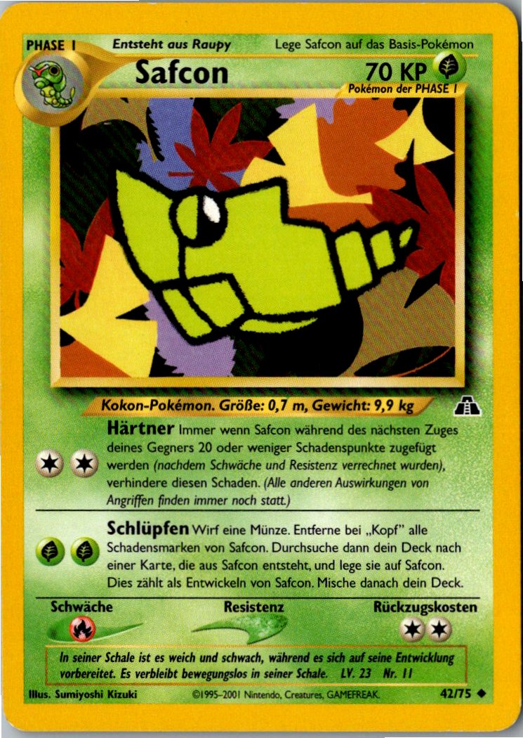 Safcon 42/75 Neo Entdeckung – Vorderseite