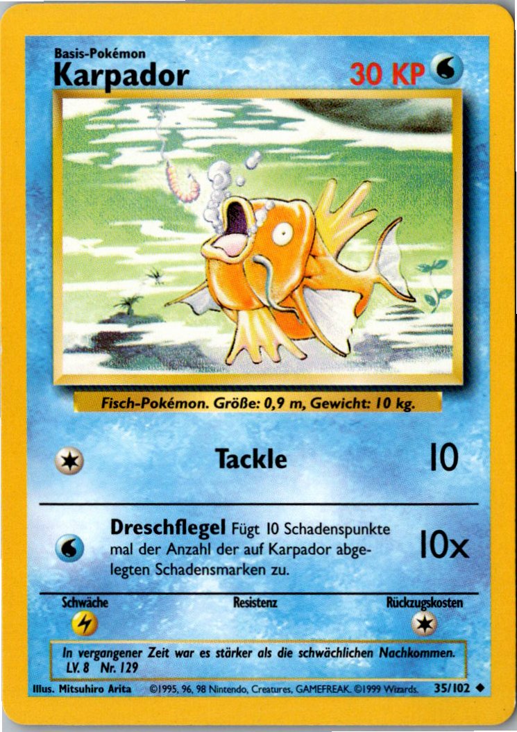 Karpador 35/102 Grundset – Vorderseite