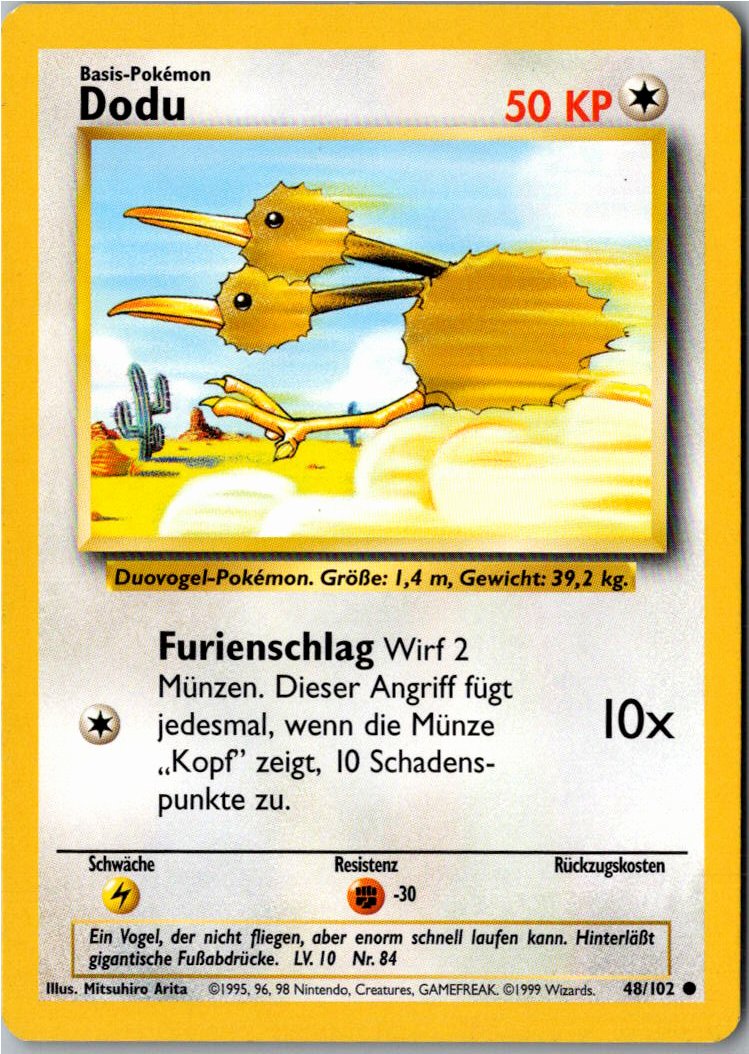Dodu 48/102 Grundset – Vorderseite