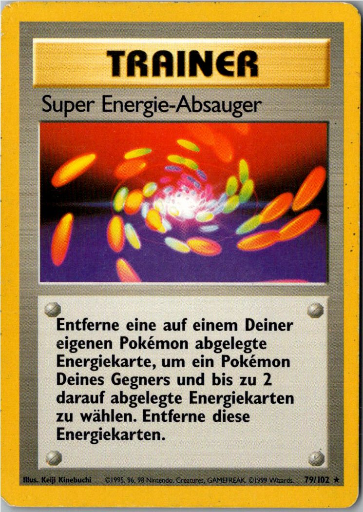Super Energie-Absauger 79/102 Grundset – Vorderseite