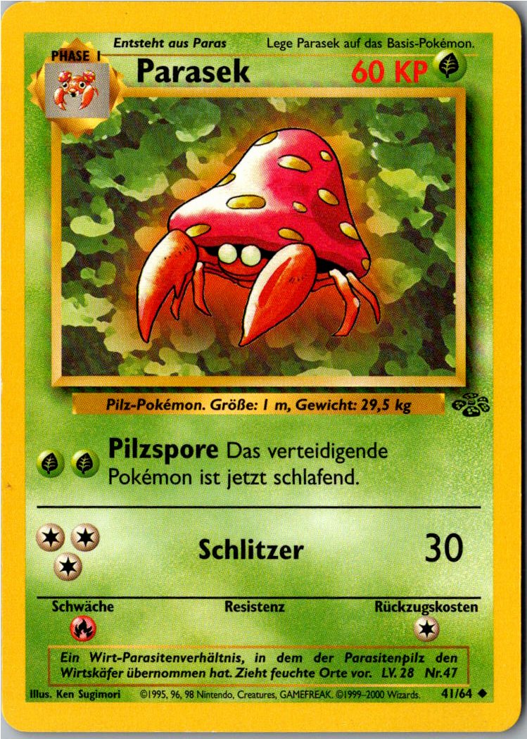 Parasek 41/64 Dschungel – Vorderseite