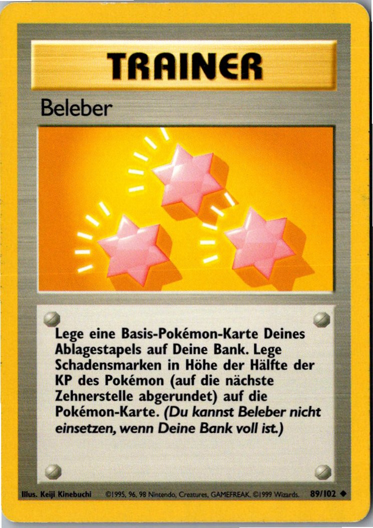 Beleber 89/102 Grundset – Vorderseite