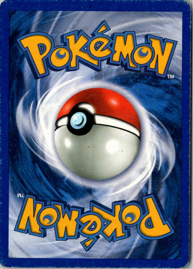 Brock's Geodude 68/132 Gym Challenge – Rückseite