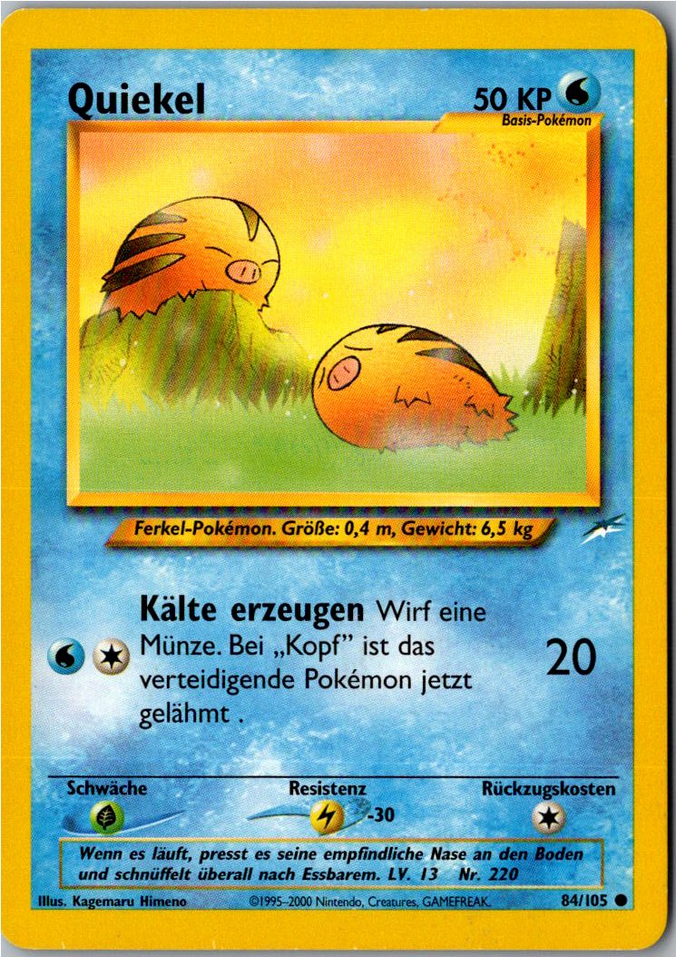 Quiekel 84/105 Neo Destiny – Vorderseite