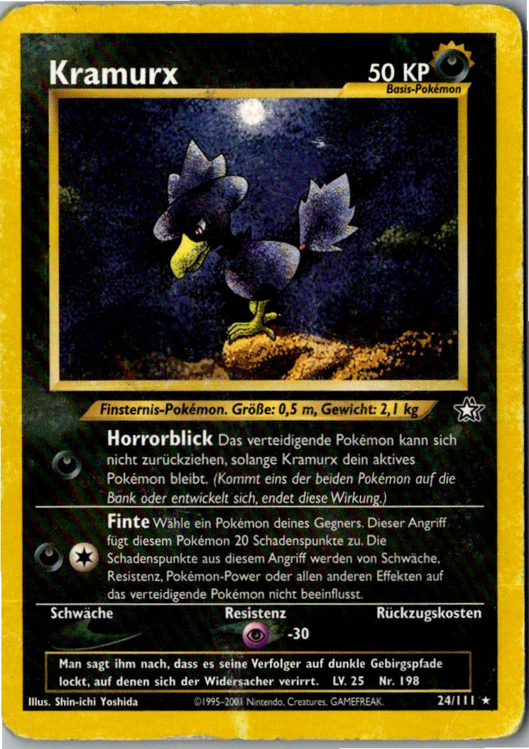 Kramurx 24/111 Neo Genesis – Vorderseite