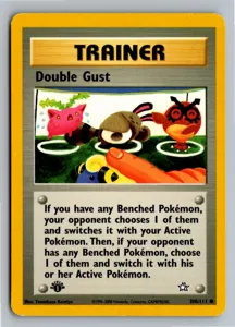 Pokémon-Karte Double Gust Doppelter Windhauch 100/111 Neo Genesis