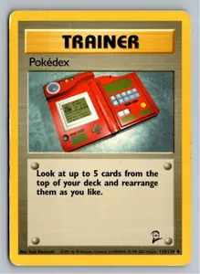 Pokémon-Karte Pokédex 115/130 Base Set 2