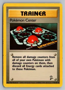Pokémon-Karte Pokémon Center Center 114/130 Base Set 2