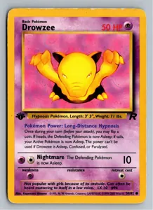 Pokémon-Karte Drowzee Traumato 54/82 Team Rocket