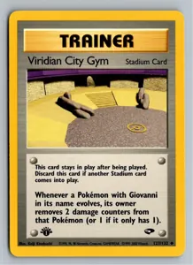 Pokémon-Karte Viridian City Gym 123/132 Gym Challenge